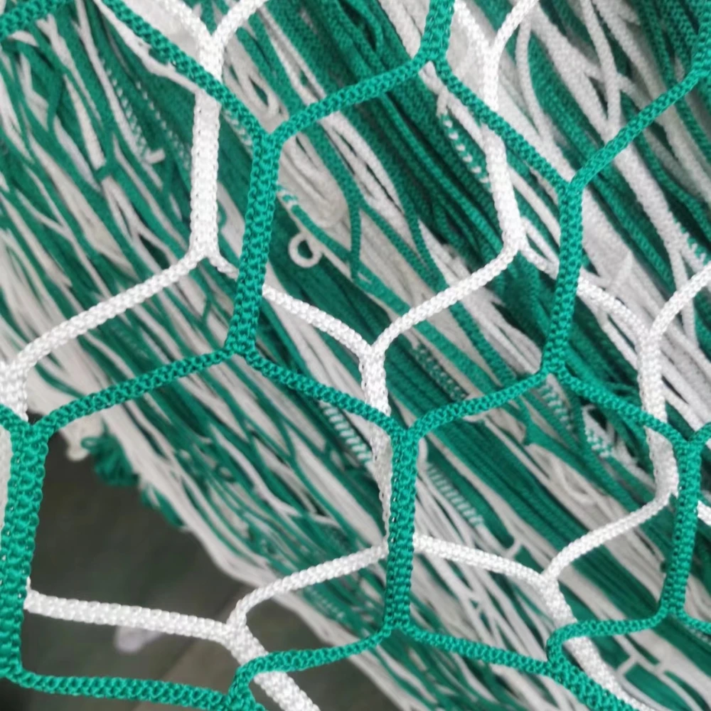 Rede de gol de futebol de tamanho completo, substituição de rebote, 24x8 pés, rede de poste de gol de futebol para treinamento