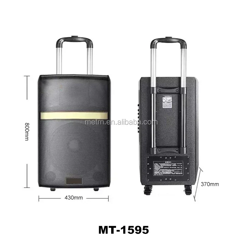 Compact Sound System Hot Sales Horn Portable 15 Inch Professional Stage Speaker for Karaoke - Durable Music Entertainment