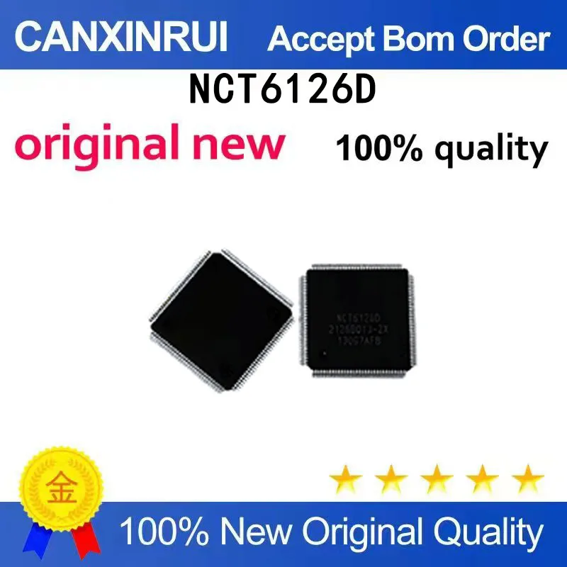 (5pcs-100pcs)Brand new original NCT6126D NCT6126 package LQFP-128 spot chip IC