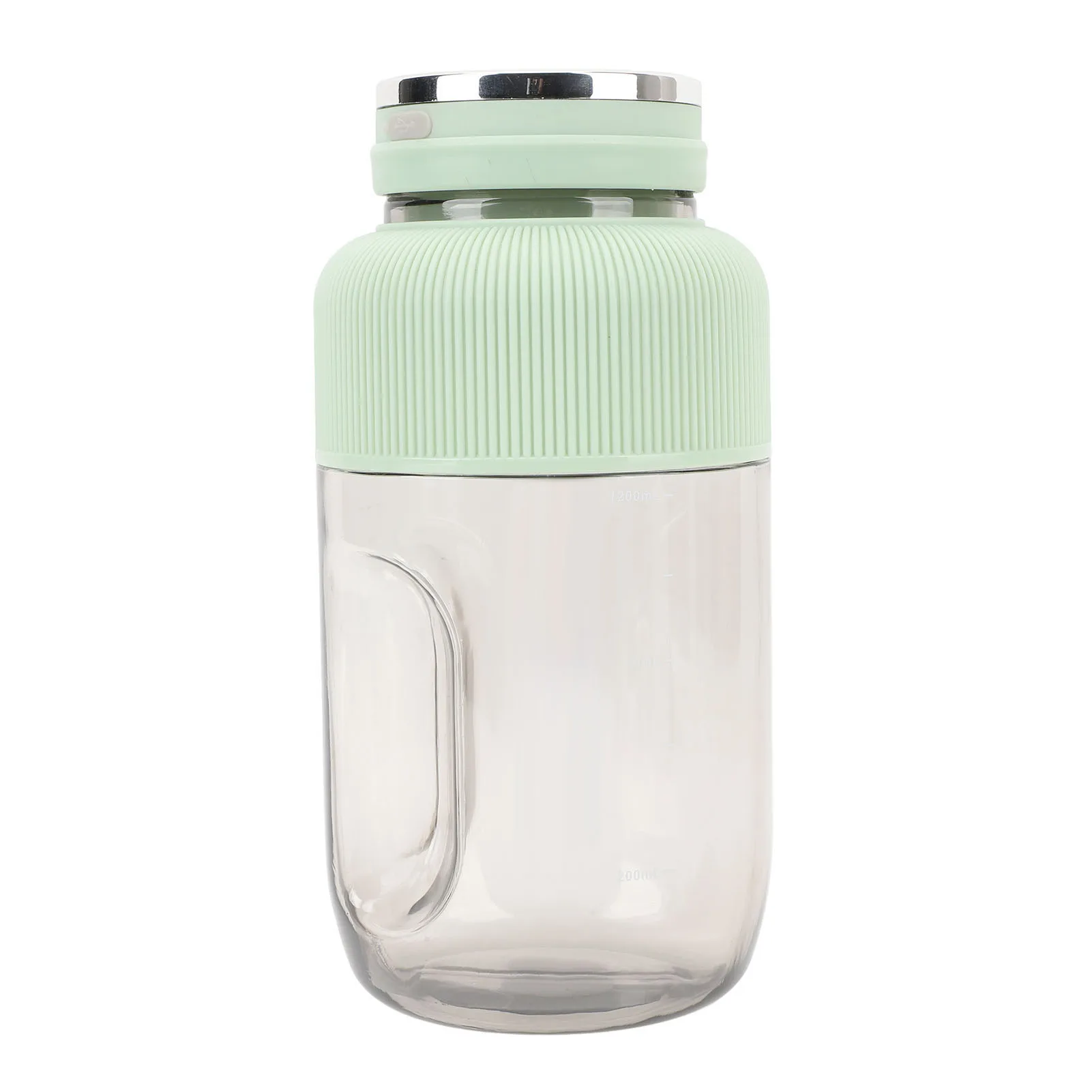 كوب خلاط كهربائي محمول 18000 دورة في الدقيقة عصارة لاسلكية 1200 مل للاستخدام الخارجي يجعل العصائر والمخفوقة