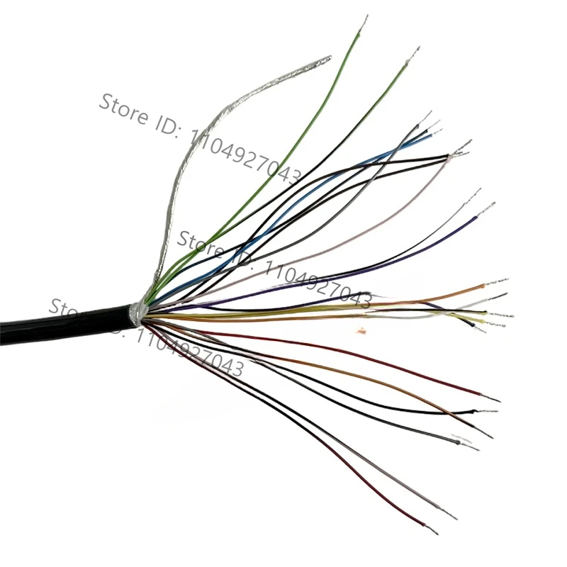 12  15  16  17  19  21 core 26 core electronic handwheel wire spring  spiral  signal wire