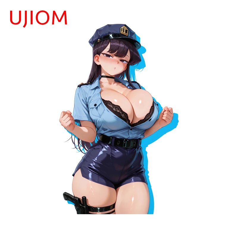 UJIOM مثير عارية الثدي Minisuka الشرطة Alexia Midgar الجدار ملصق فتاة جميلة الكتابة على الجدران ملصقات شخصية باردة غرفة ديكور #5