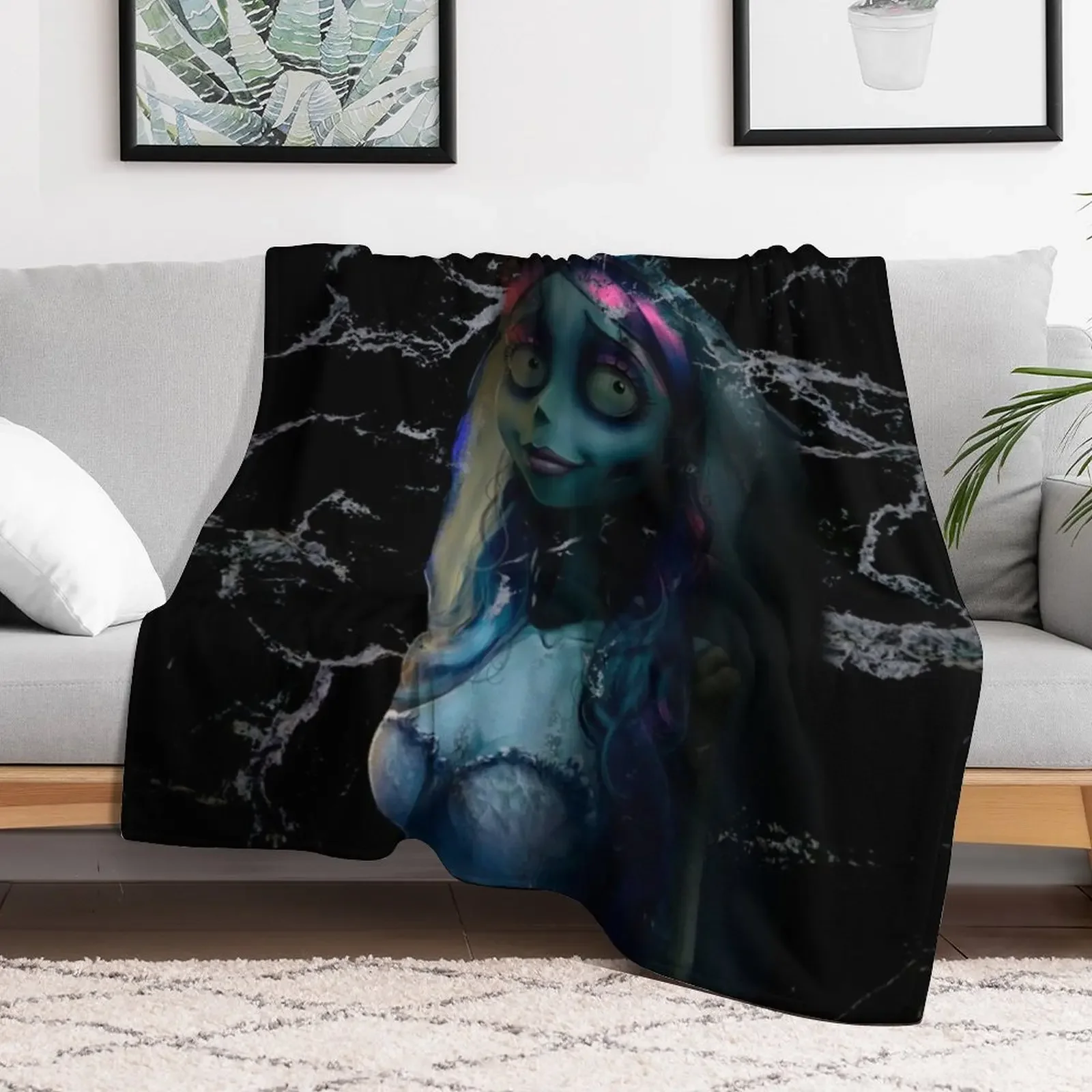 Corpse bride, corpse bride Throw Blanket Stylish Couch Blanket for Home Living Room