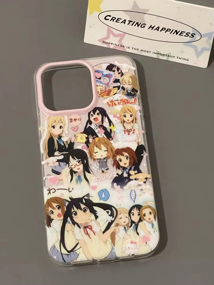 INS Japan Light Sound Young Girl Phone Case For IPhone Ultra 18 17 16 15 14 13 12 11Pro XR XS MAX Plus Fashiy Advanced Cover Y2k