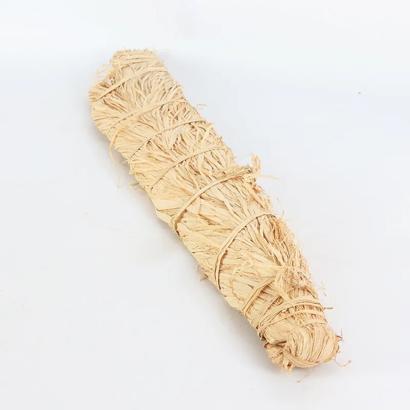 Diy Handmade Crafts Natural Real Raffia Grass Love Straw Wedding Party Flower Gift Box Packing Weaving Rope Material Decoration