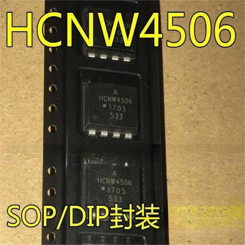 30 buah SMT 4506 SOP8/DIP8 SMT Optocoupler baru, tersedia dengan jumlah besar, harga luar biasa, dan langsung pu