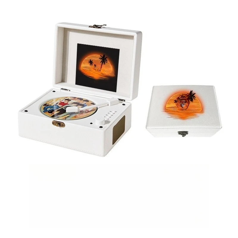 

Bluetooth speaker player CD burning song company logo birthday business gift