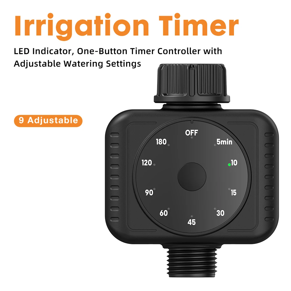 1PC Smart Life Garden WiFi&Bluetooth-Compatible Water Timer Automatic Irrigation Valve Controller