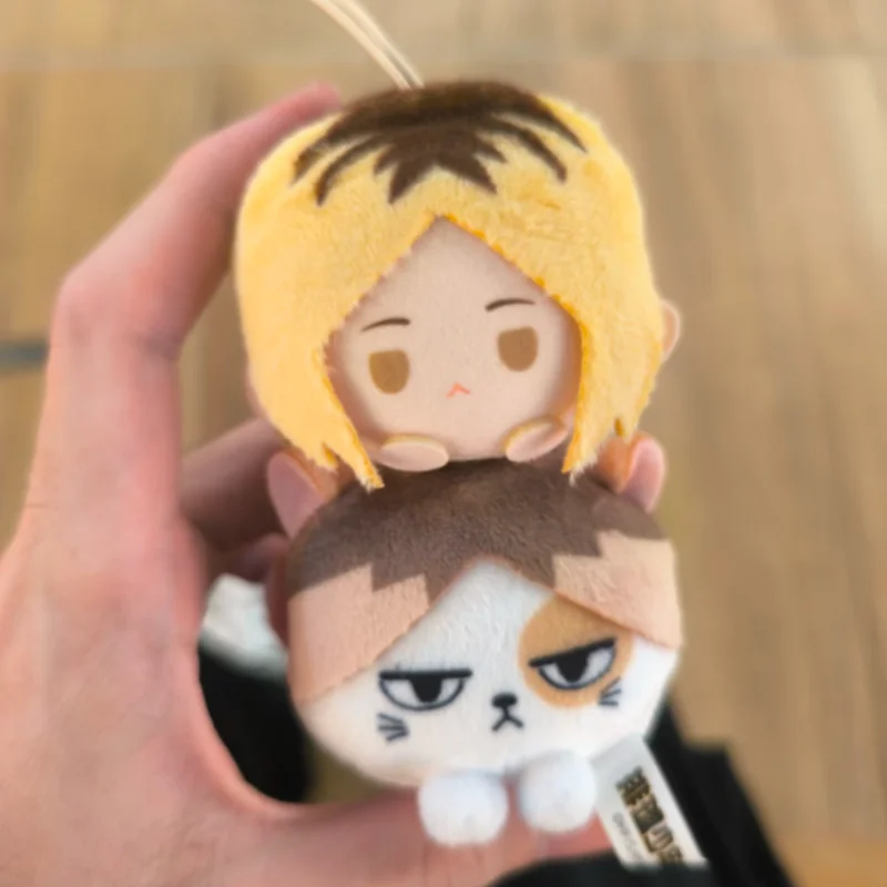 Original Nullset Haikyuu!! Mystery Box Haikyuu Kopf Schlüsselanhänger Hinata Shouyou Modell Kageyama Tobio Kawaii süße Puppe Anime Spielzeug