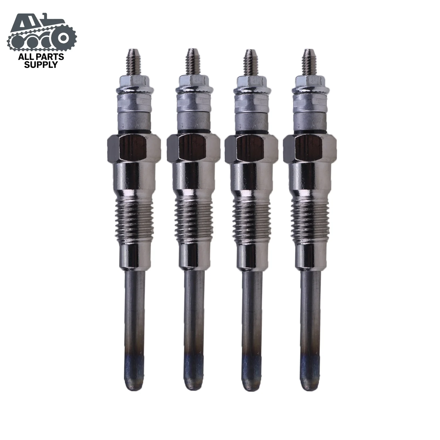 4PCS Glow Plug For Kubota V1903 V2003 V2403 V2203 V2203-M V2203-A Engine