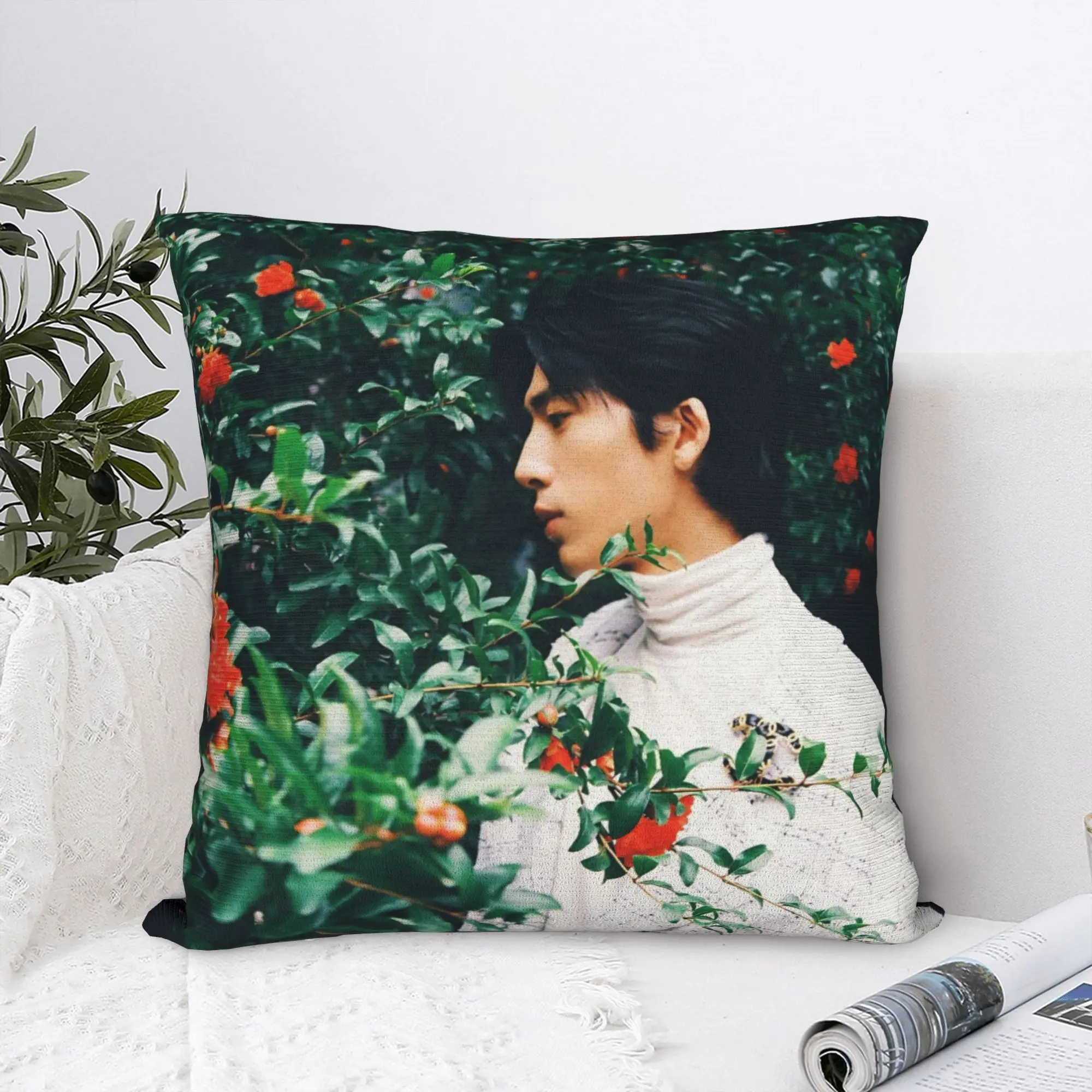 Early Spring Jing Boran Luan Nian Luke Pillowcase Printed Polyester Cushion Cover Decor TV Throw Pillow Case Cover Dropshipping