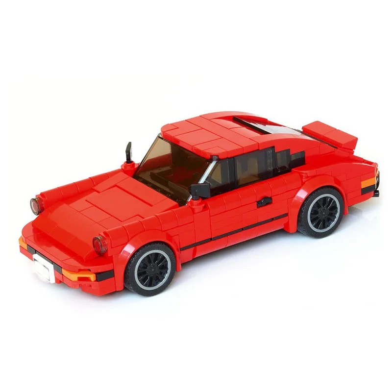 

310 шт. новая модель автомобиля MOC G серии 911 ретро спортивный автомобиль DIY креативные образовательные детские строительные блоки подарок