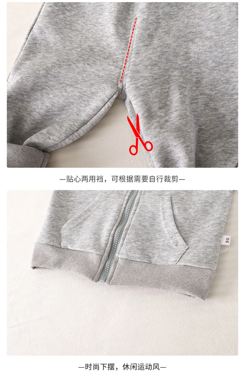 Kinderbekleidung Hoodie-Sets 2026 Neue Herbstkollektion Baby Jungen Mädchen Cartoon-Bären-Druck Kapuzenjacke+Hose 2-teiliger Freizeitanzug für Kinder – Detail 12