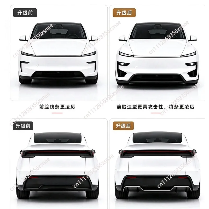 Applicable to Tesla modely19-24 years upgrade 2026 new YP version front and rear surround kit performance version