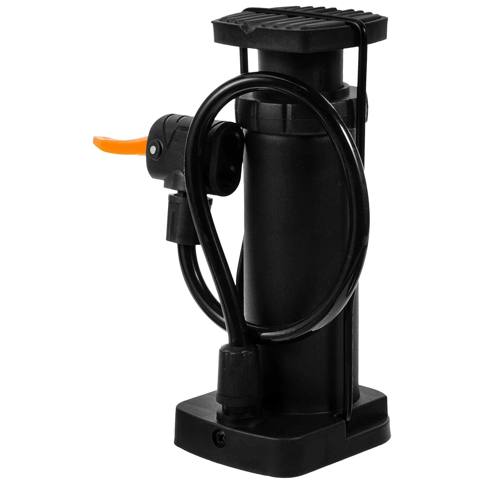 

High-pressure Foot Pump Portable Mini Inflator for Bike Car Inflator Motorcycle Black Stable Base Multi-purpose