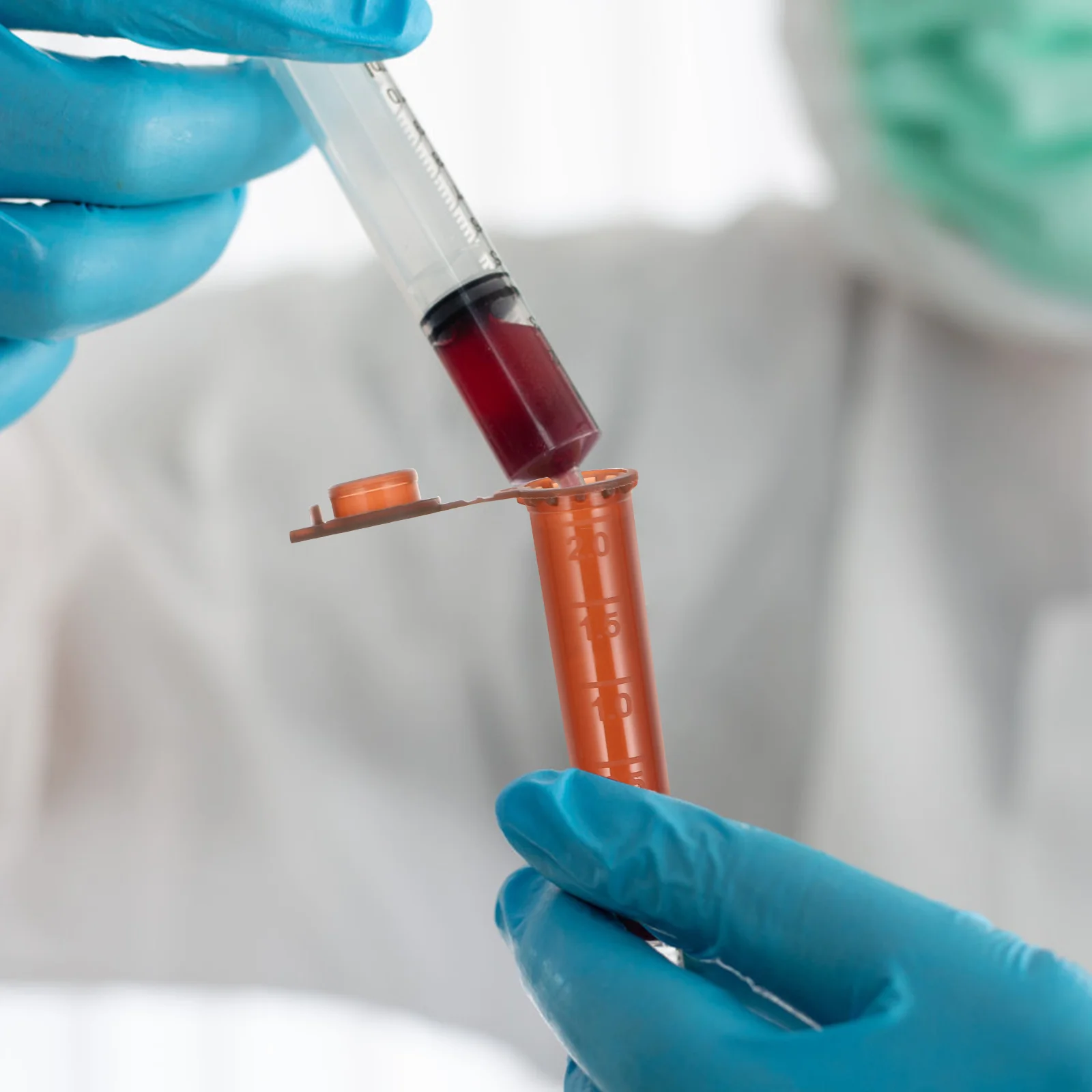 500 Pcs Light-Proof Centrifuge Tube Medical Supplies Centrifugal Vials Test Tubes Graduated Brown Round Bottom Camping