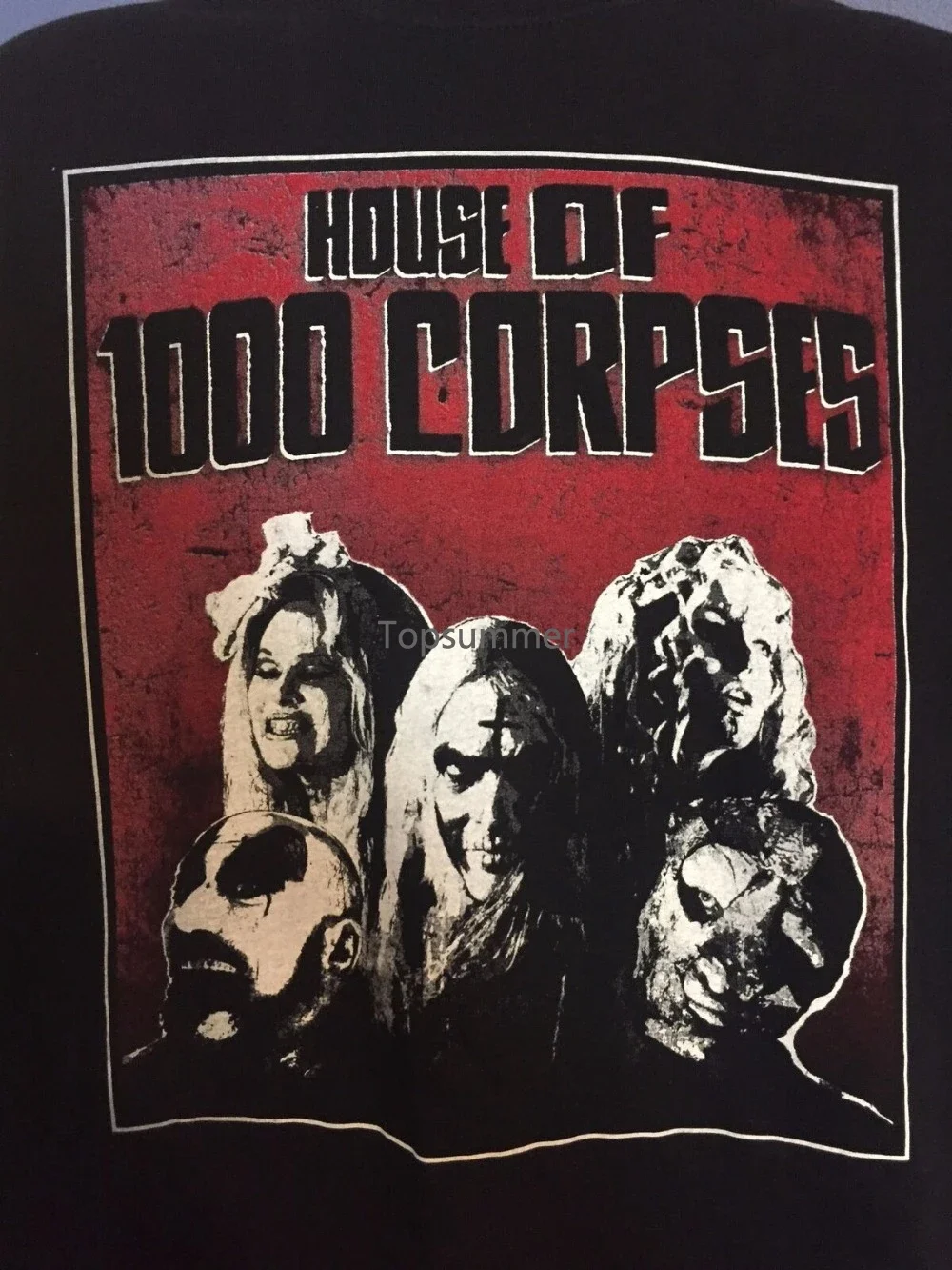 House Of 1000 Corpses T-Shirt Rob Zombie Sheri Moon Capt Spaulding 2019 Summer High Quality Men'S Street Style Printing T Shirts