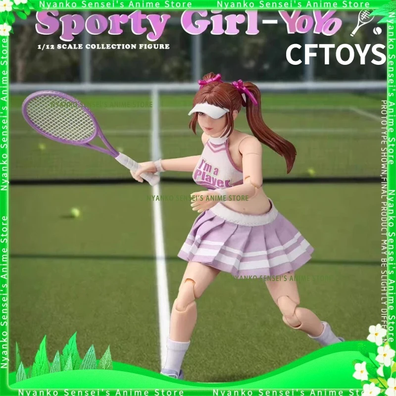 

In Stock CFTOYS Sporty Girl YoYo 1/12 Scale LT005 Anime Models Toy Doll Gift Hobby Collectible