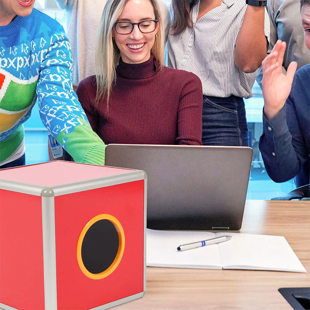 صندوق السحب مربع التبرع حاوية اليانصيب متعددة الوظائف لمستلزمات الحفلات والمناسبات صندوق تخزين صندوق الاقتراع المكعب #2