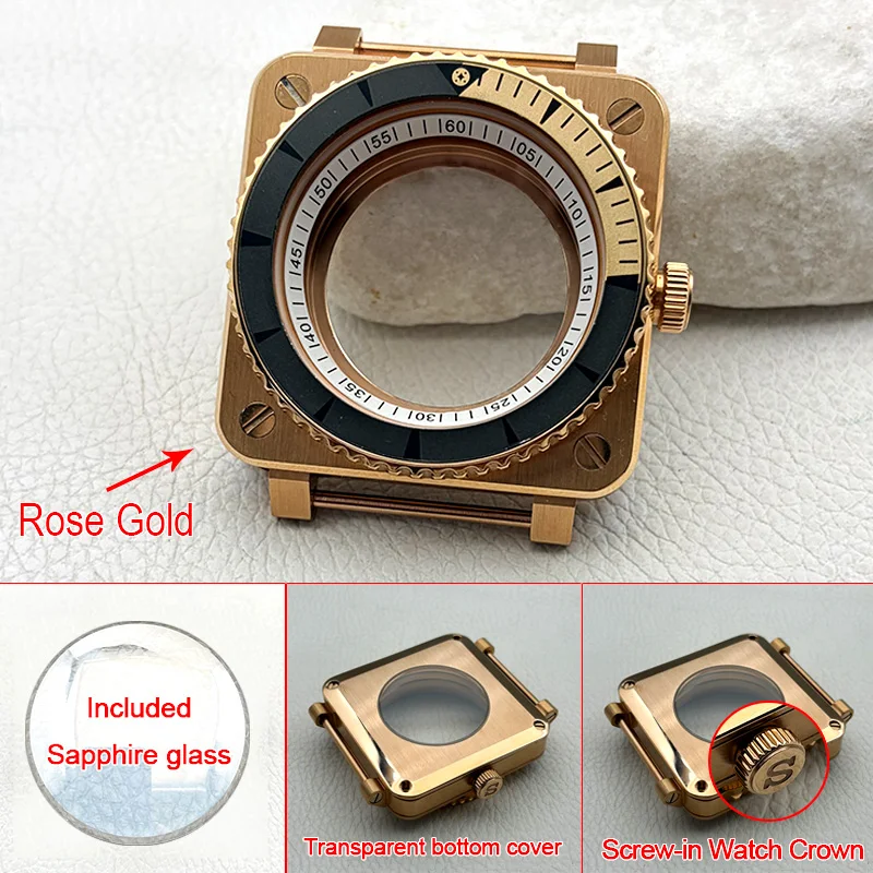 42mm-rose-gold-skx007-skx009-style-pilots-cockpit-square-replace-watch-cases-fits-nh35-movement-men-diving-watch-case-custom