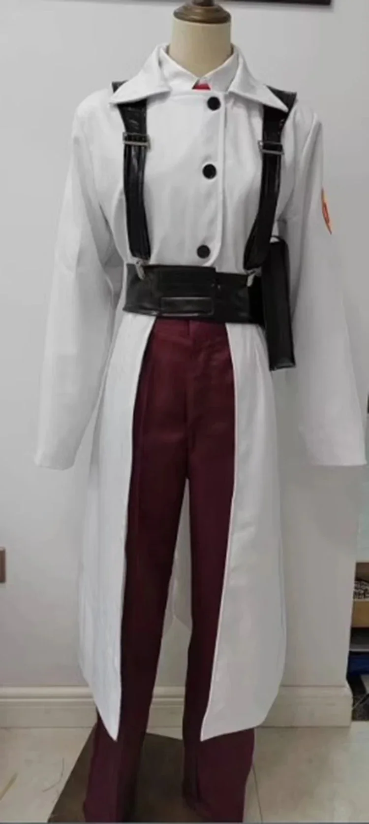 Team Fortress 2 The Medic Dr. Ludwig Uniform Outfit Cosplay Costume Halloween Theme Party 2025 Hot Sale