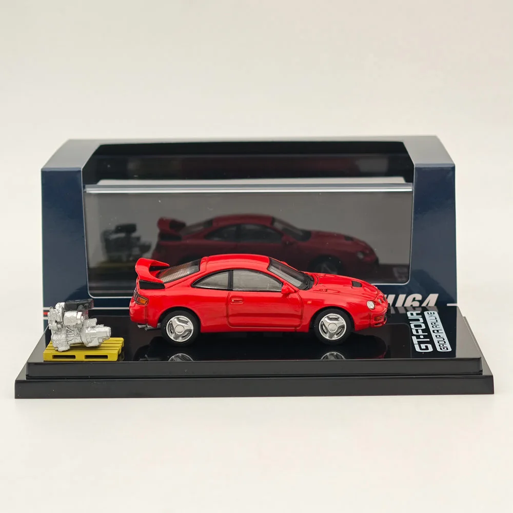 

Hobby Japan 1:64 для CELICA GT-FOUR WRC Edition (ST205) w/ Engine Red HJ641064AR коллекция литых под давлением моделей автомобилей