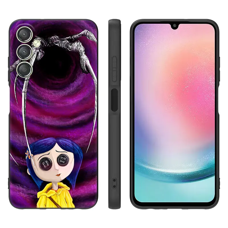 Coraline and the magic door Case For Samsung Galaxy A15 A14 A05 A34 A54 A52S A53 A33 A23 A24 A13 A12 A22 A32 A50 A51 A70 A71 A73