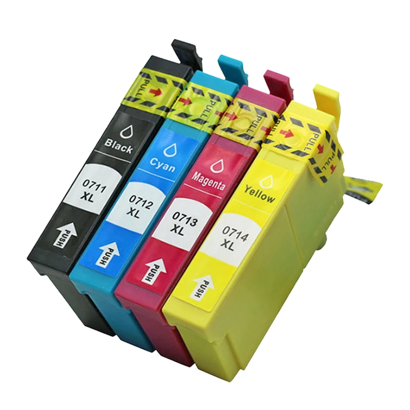 Magic Hero T0711 ink Cartridge for Epson Stylus SX110 SX215 SX218 SX400 SX405 SX410 SX415 SX510W SX515W DX7400 printer