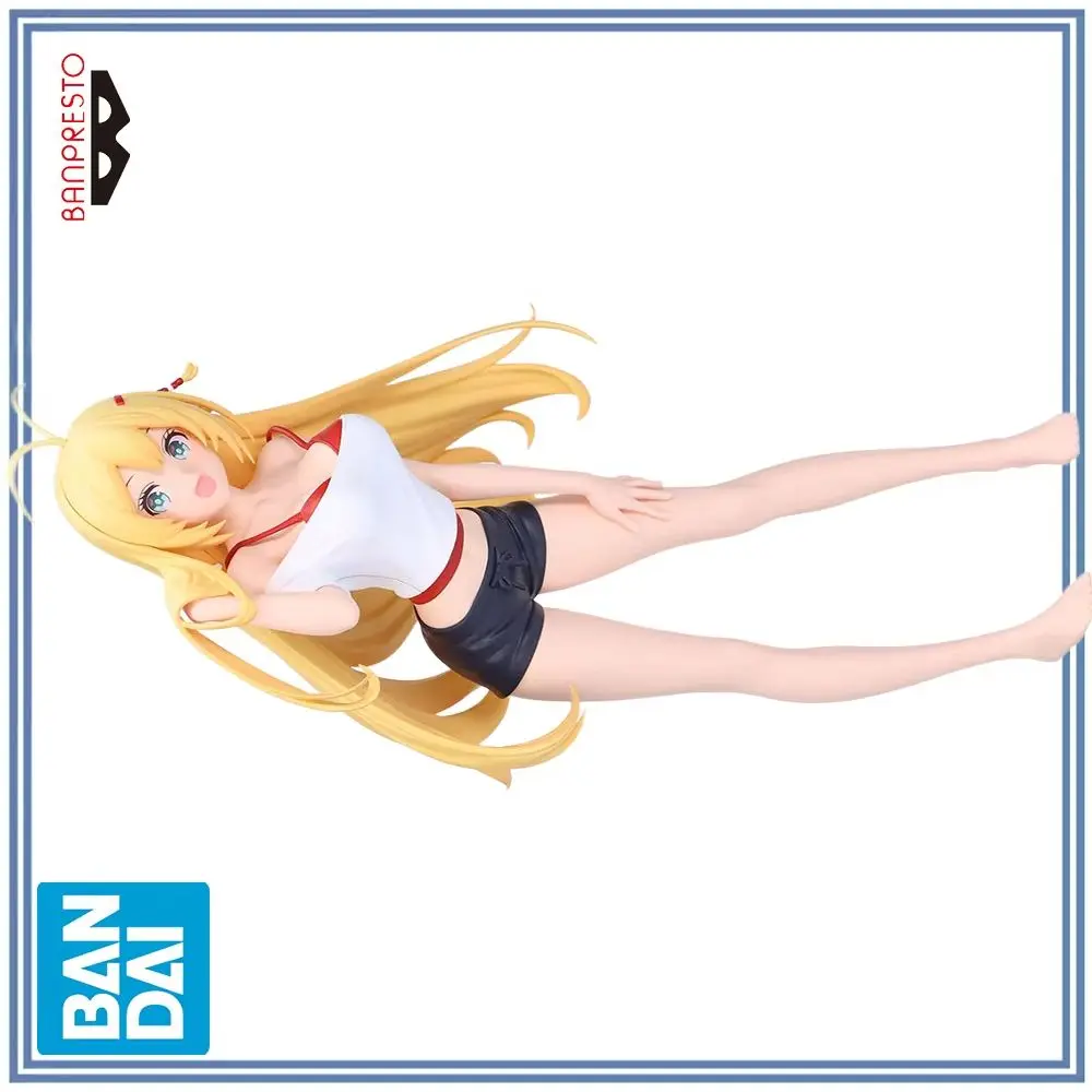 100%Original in Stock Bandai Spirits Banpresto Voiceroid Tsurumaki Maki Roomwear Ver.anime Figure Model  Decoration Collection