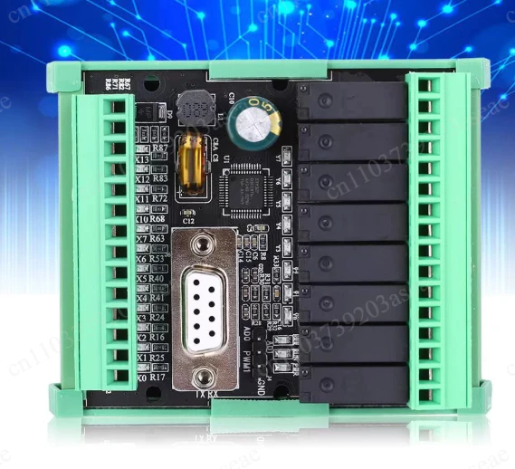 FX2N-20MR-232 5A DC24V Power PLC Board With Shell Relay Output Module 12 In 8 Out High-Speed Counting Analog Input 2AD 0-10V