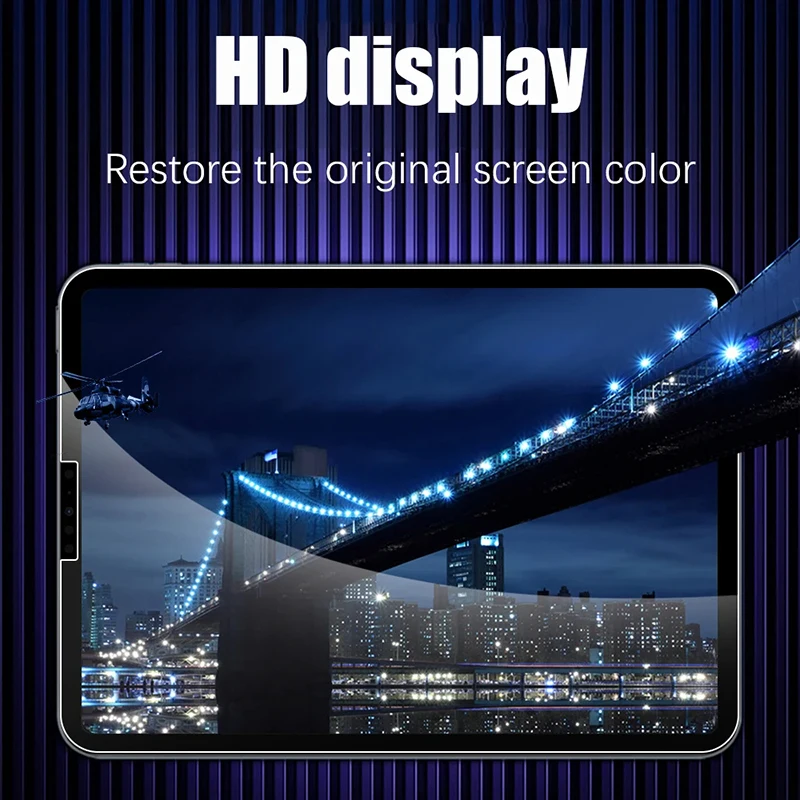 Tempered Glass Screen Protector For iPad Pro 11 2022 2021 2020 Protective Film For IPad 10th 9th 8th 7th 6th Gen Mini 6 Air 5 4 view 4