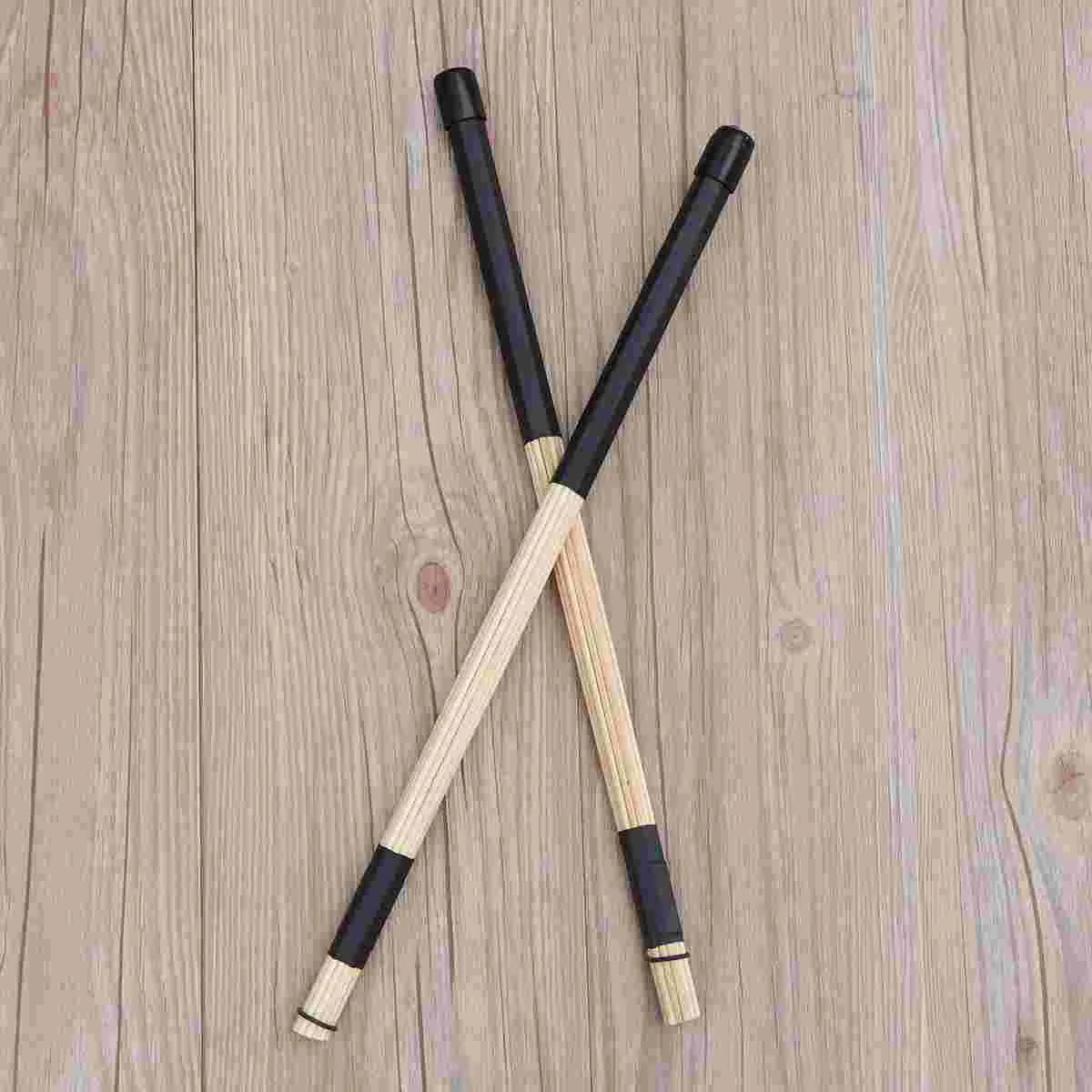 

Drum Sticks Rock Band Drums Drumstick for Percussion Bamboo Jazz Brush Wood