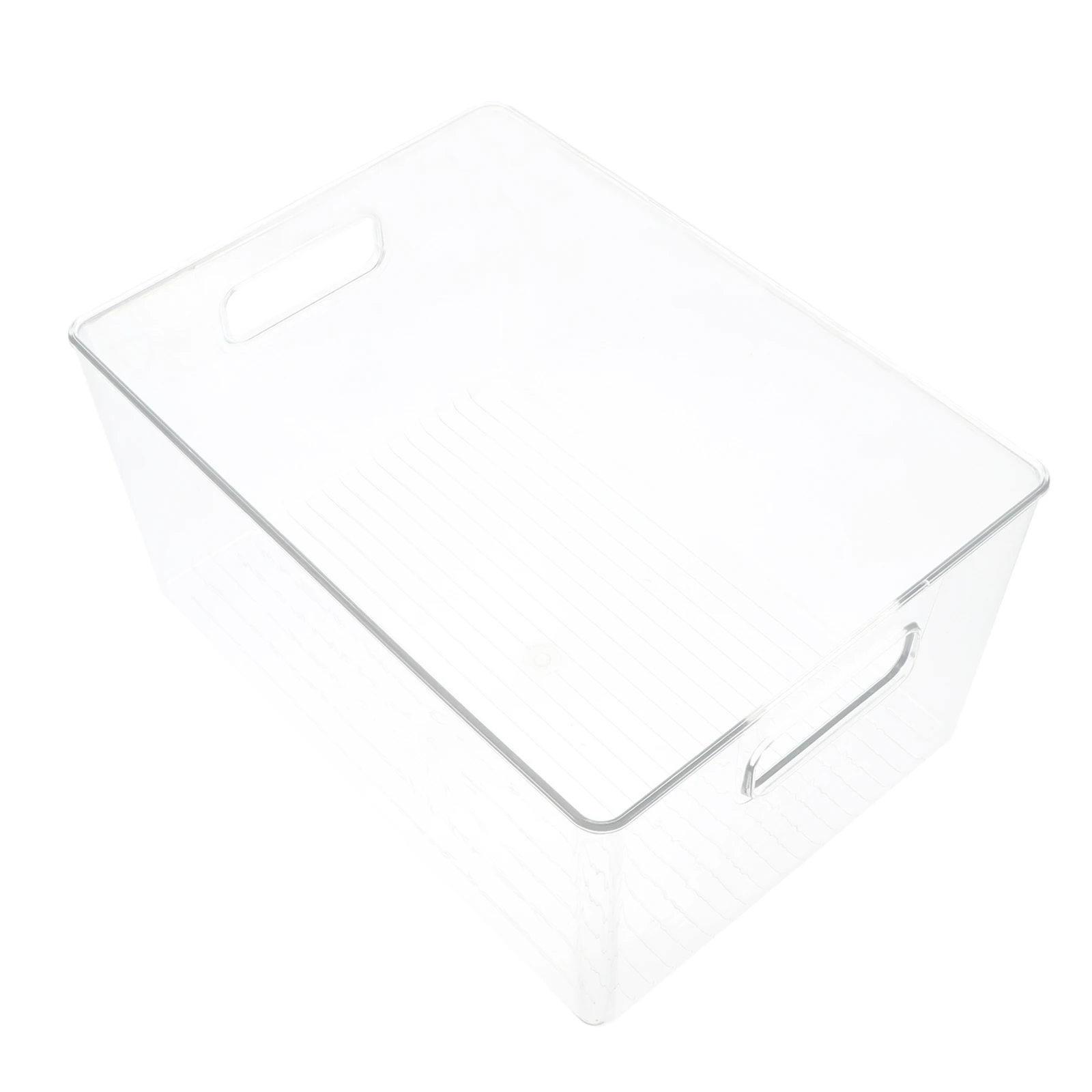 

Transparent Desktop Storage Baskets Large Capacity Materials Environmentally Friendly Simple Design Portable Ends