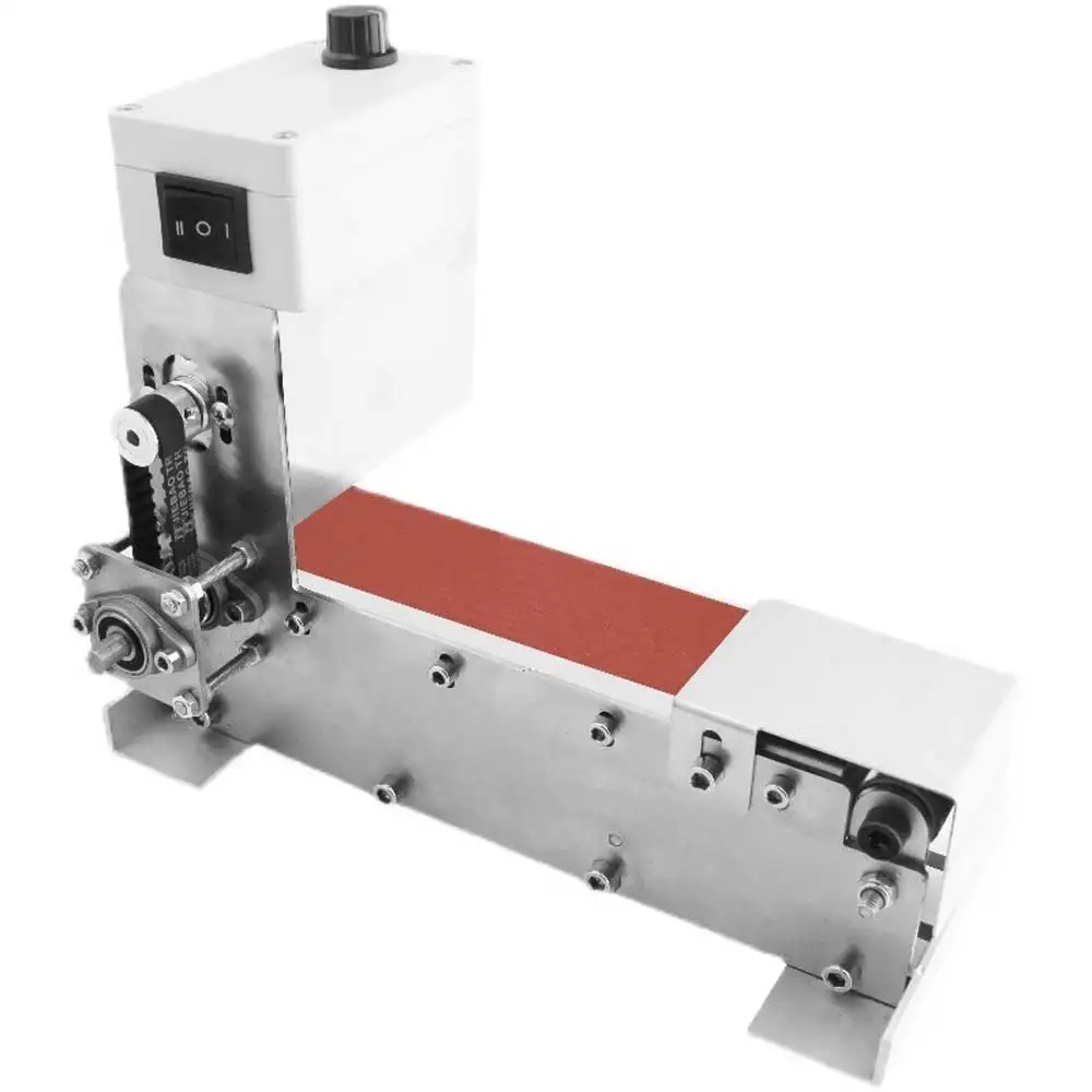 400w Mini Water Belt Sander Electric Polishing Machine Bench Sanding Polisher Grinder DIY Knife Sharpening Water Mill Sharpener
