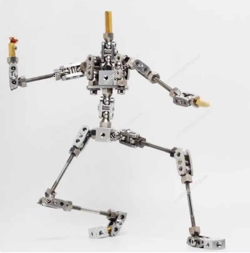 PMA-20  20cm Upgraded Ready-to-assemble  high quality stainless steel animation armature puppet for Stop Motion Character