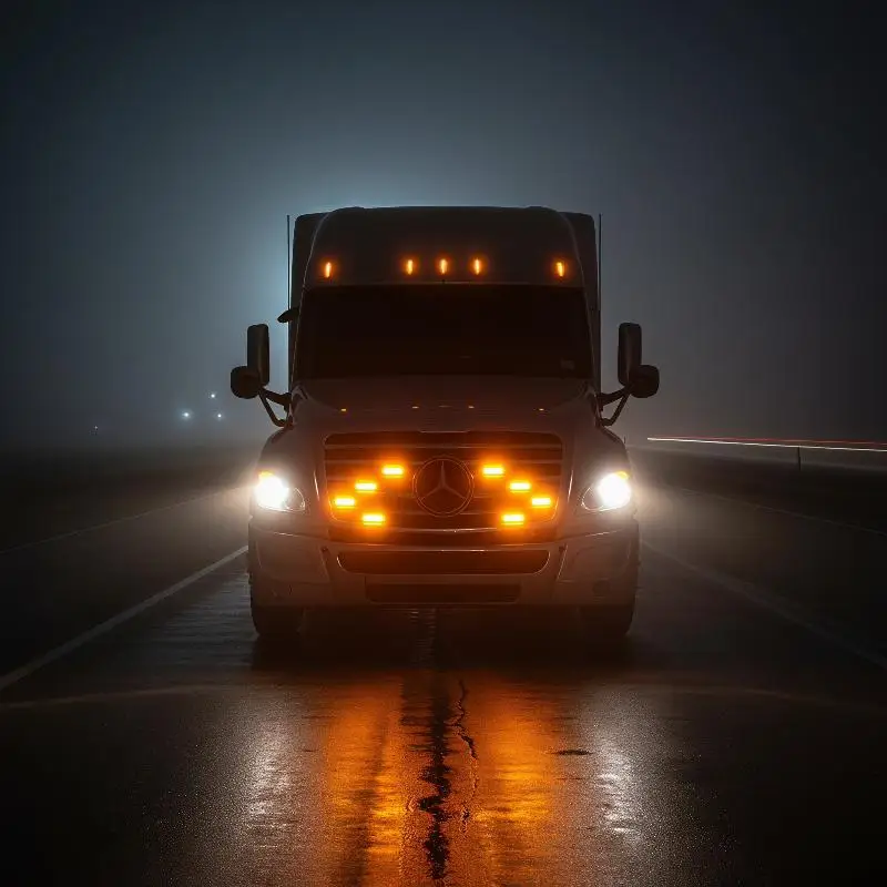 12 LED Dual Row Strobe Warning Lights Super Bright Multi Color Waterproof Emergency Lamp for Car Truck Road Safety