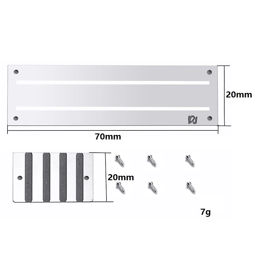 

B78B-For WPL D12 1/10 RC Truck Car Upgrades Parts Metal Battery Box Battery Case Decoration Accessories