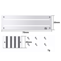 B78B-For WPL D12 1/10 RC Truck Car Upgrades Parts Metal Battery Box Battery Case Decoration Accessories