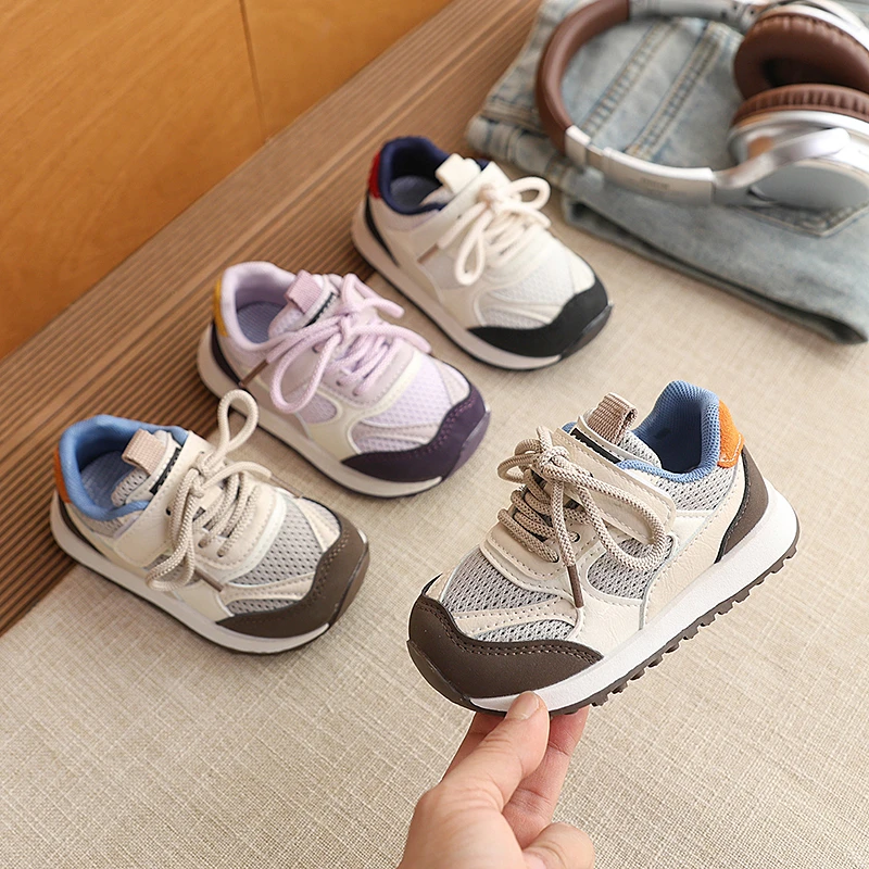 

Children Casual Shoes Spring Autumn Baby Girls Running Shoes Breathable Soft Soled Anti Slip Boys Sneakers Outdoor Kids Shoes