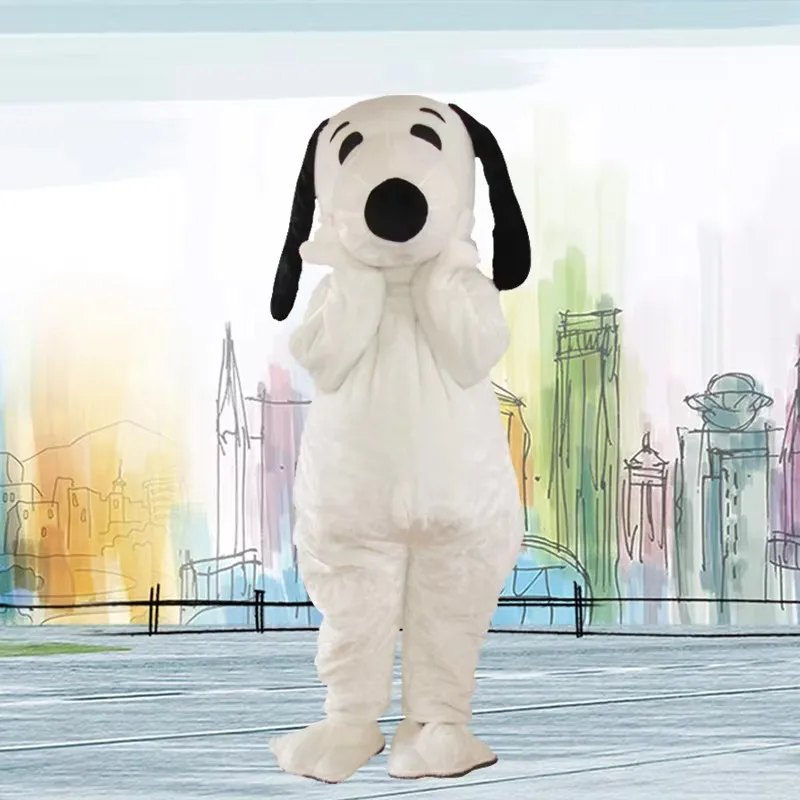 Snoopy Disney Cosplay HeiHei perro muñeca de dibujos animados disfraz de mascota peluche Goofy anuncio Halloween vestido de lujo fiesta Animal carnaval ShowProP