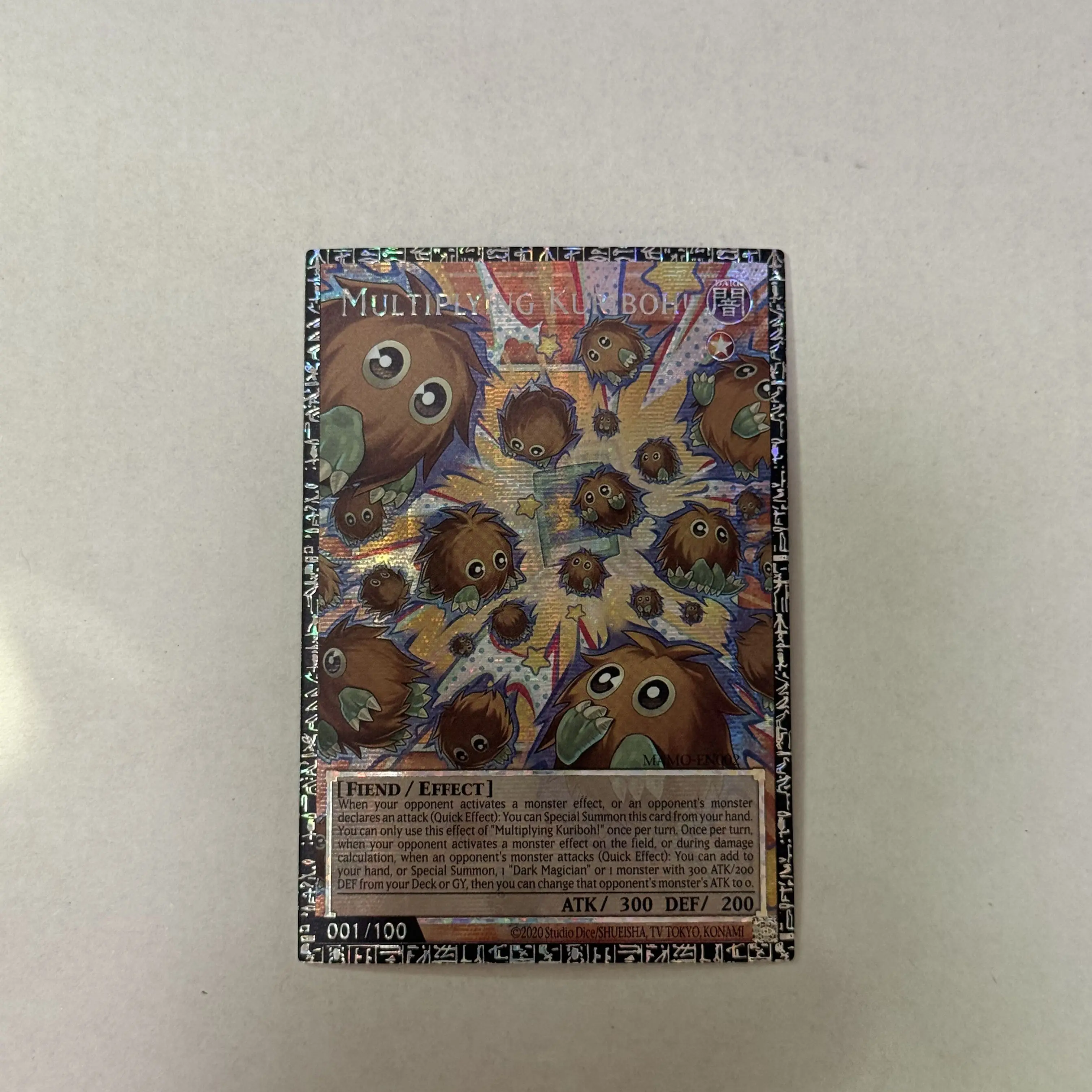Yu-Gi-Oh! Sammlung DIY Proxy-Karten Lieblings-HELD Dark Magical Curtain Winged Kuriboh OVERFRAME Luster Soldier TCG Nicht Original – Detail 6