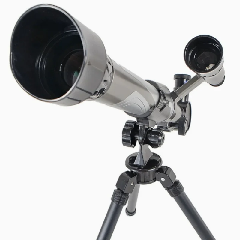 

Adjustable lightweight astronomical telescope with a single tube for exploring high magnification eyepieces at 20x 30x and 40x