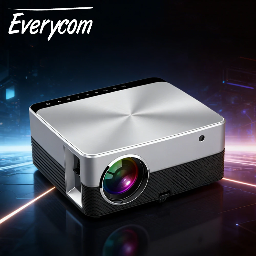 

Everycom Light Unicorn SKY-M51 Projector 1080P WIFI BT Home Theater Media Video Player Smart MINI LED Beamer