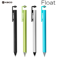KACO Black Technology Metal Suspension Gel Pen,Floating Aluminum Kawaii 48° Dual-ball Pen Tip Sleek&Stylish Long-Lasting Ink Pen