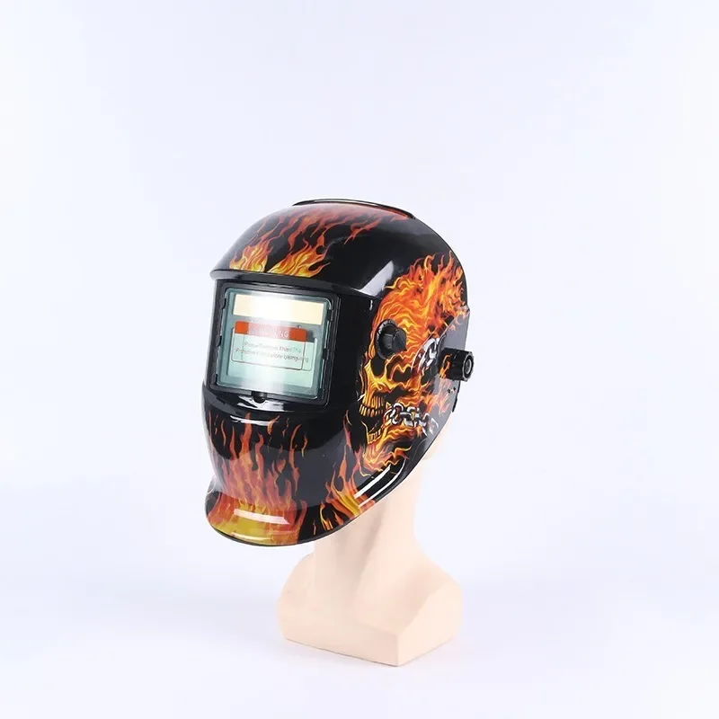 Welding Helmet Professional Protective Automatically Darkening Soldering Mask True Color Welder Cap 4 Arc Sensor for TIG MIG MMA