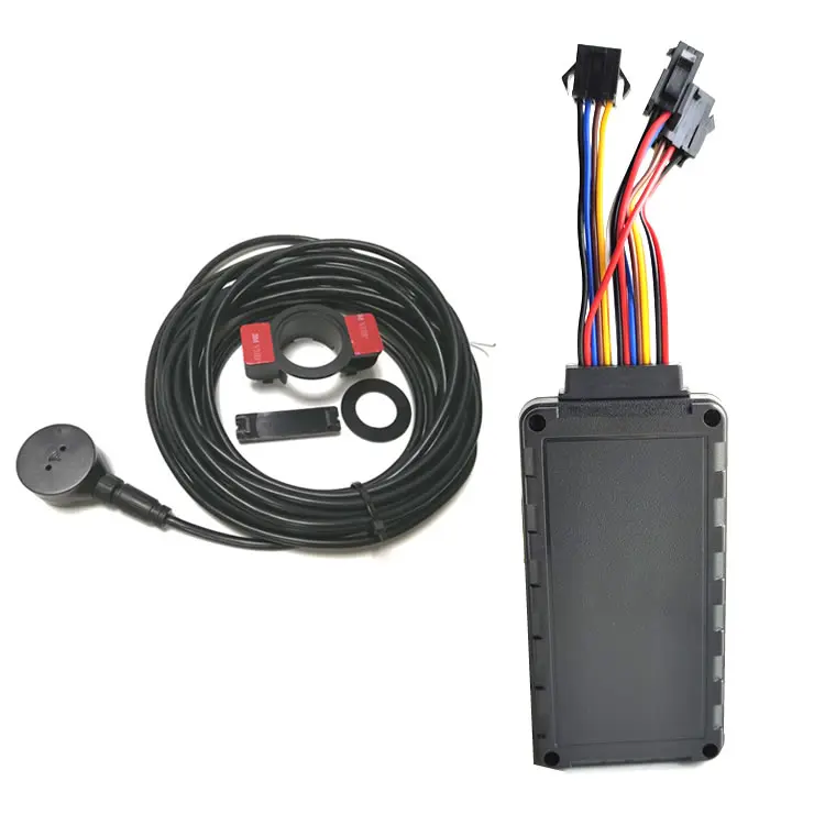 BLE Ultrasonic Fuel Level Sensor with GPS Tracking Vehicle External  Detection  Support Water Oil die-selFREE Platform