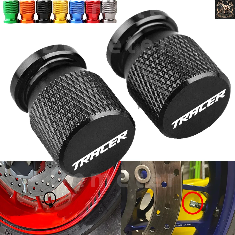 

Logo For Yamaha Tracer 700Gt 900Gt 700 900 GT Motorcycle Tyre Valve Cap CNC Aluminum Accessories Air Port Stem Cap 1 Pair