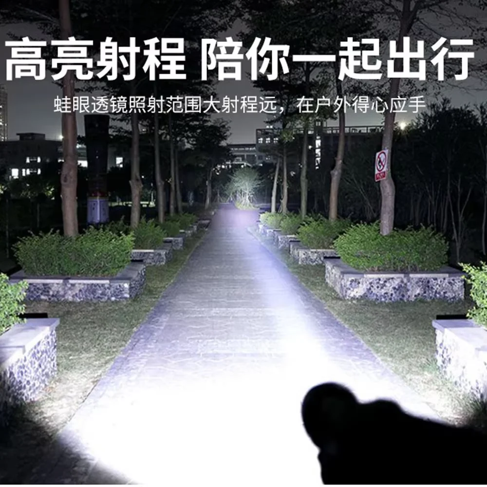 High Power XHP50.2 LED Flashlight Xlamp L2 Waterproof Torch 5 Modes Lanterna USB Rechargeable Tactical Light For Outdoor