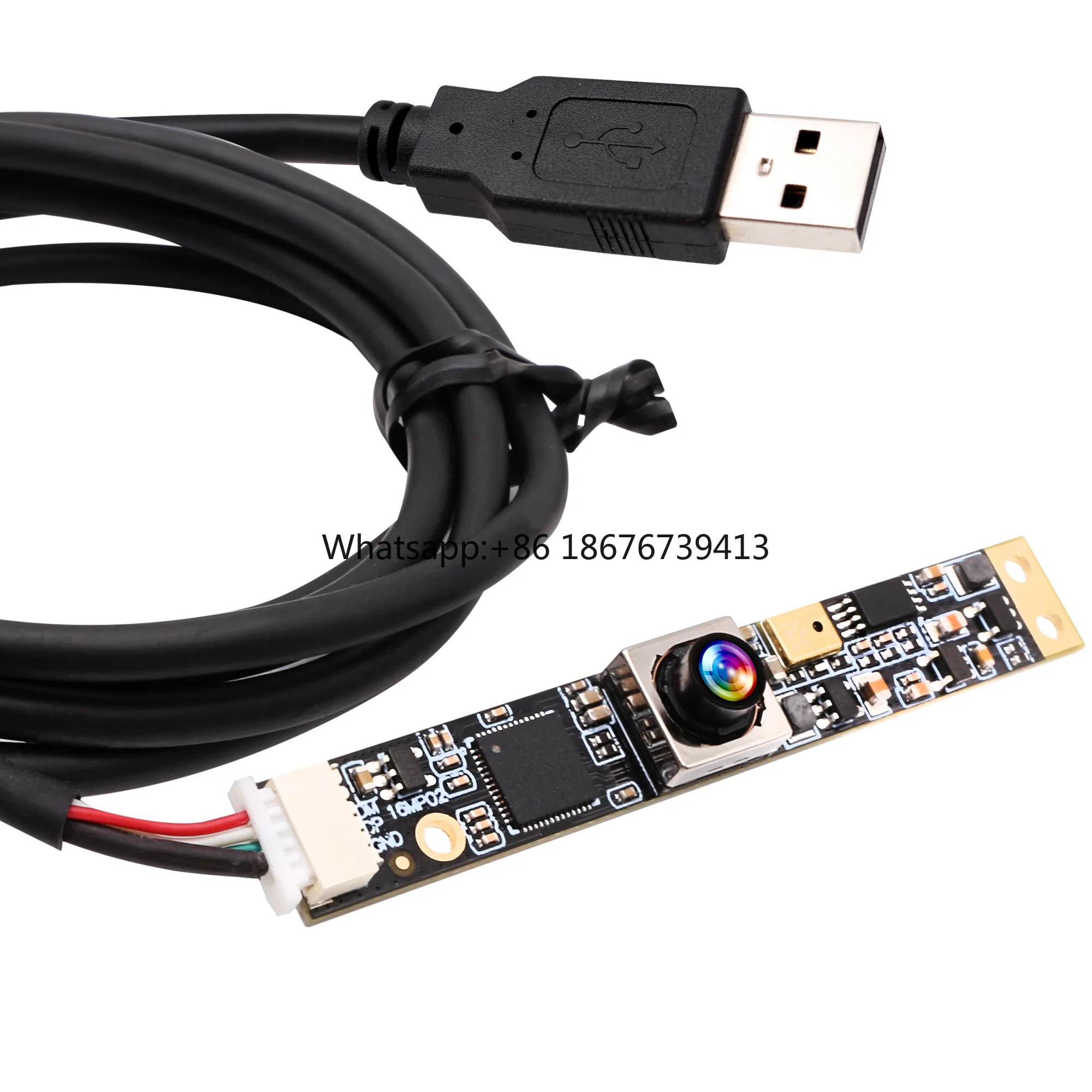 16MP Autofocus Webcam for PC With Microphone 100 Degree Lens Mini UVC USB2.0 Security Computer Camera for Video Streaming