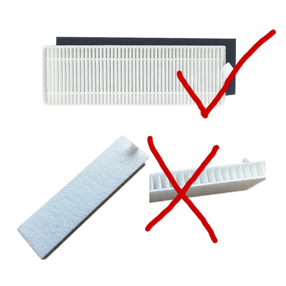 Replacement Side Brush HEPA Filter for Silvercrest SSR1 SSRA1 ILife A9S A9 A7 Robot Vacuum Cleaner Accessories